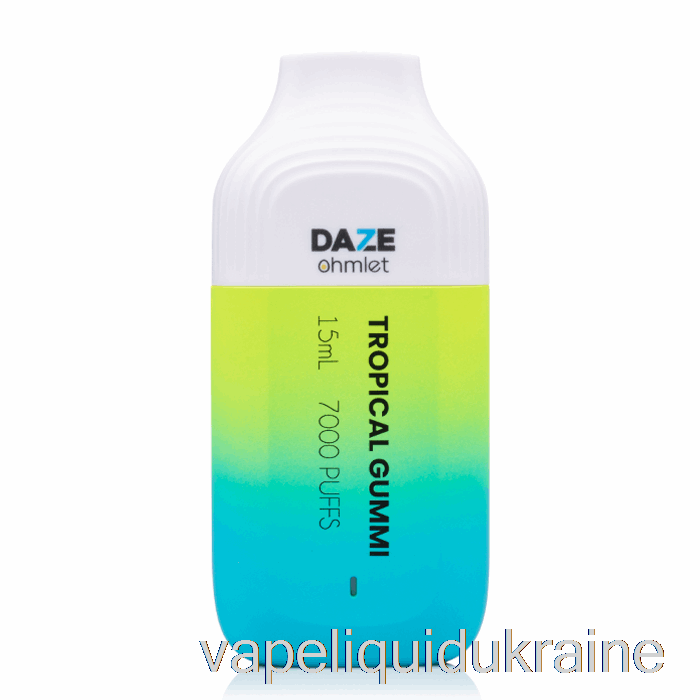 Vape Liquid Ukraine 7 Daze OHMLET 7000 Disposable Tropical Gummi